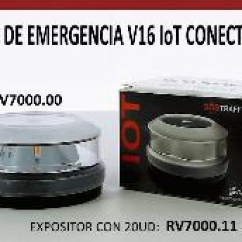 BALIZA DE EMERGENCIA V16 CONECTADA DGT