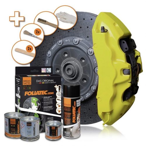 pintura-pinza-freno-set-neon-amarillo-4-componentes